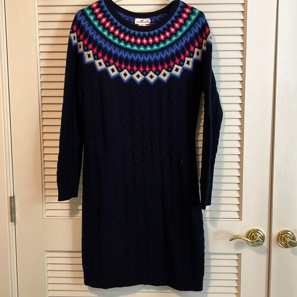 Vineyard Vines lambs wool preppy dress